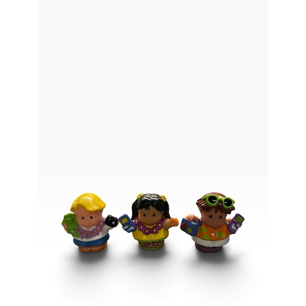 Fisher-Price Little People Travelers Vacation Lot Of 3